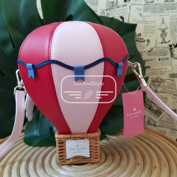 Kate Spade Up Up Away Hot Air Balloon Crossbody - Picture 3 of 14